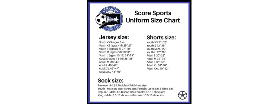 Uniform Sizing Info