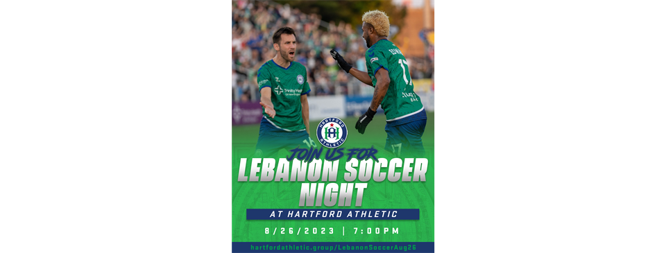 Lebanon Soccer Night at Hartford Athletic 
